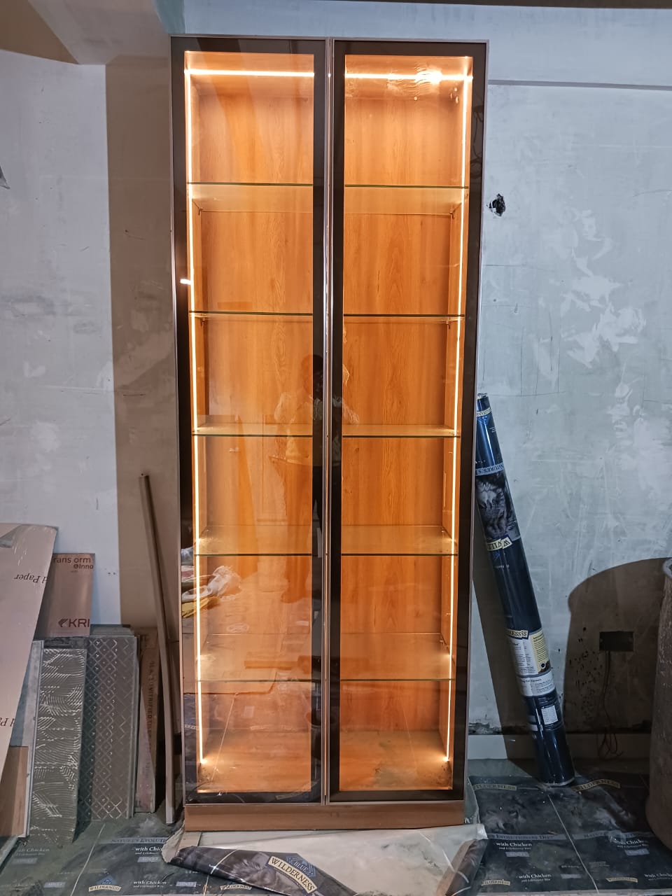 Custom Built-In Shelving